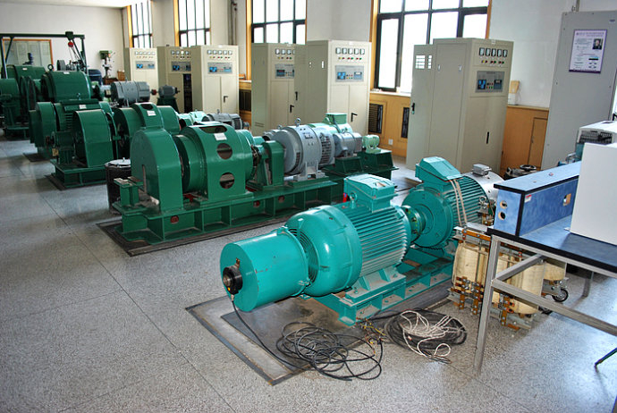 JR125-6某热电厂使用我厂的YKK高压电机提供动力